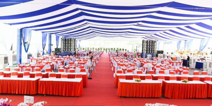 Công ty cho thuê nhà bạt sự kiện tại Ninh Bình