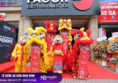 Dịch vụ tổ chức lễ khai trương chuyên nghiệp tại Ninh Bình | Khai trương showroom Fagor Electrodomestico