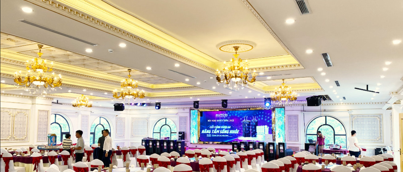 hệ thống âm thanh ánh sáng